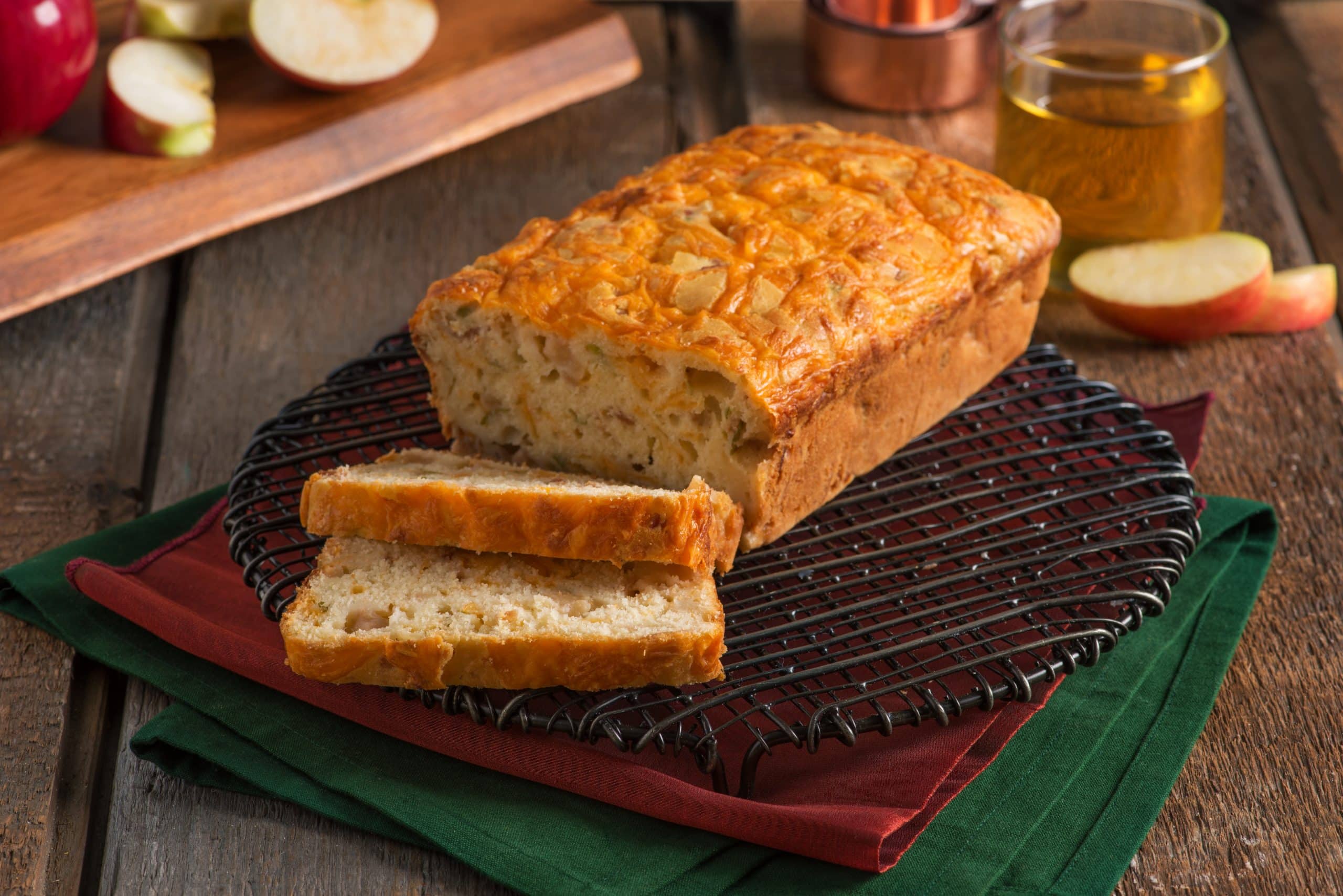 Apple and Cheddar Loaf