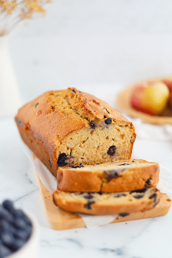Apple and Blueberry Bread