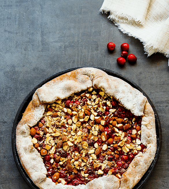 Cranberry Apple Holiday Crostata