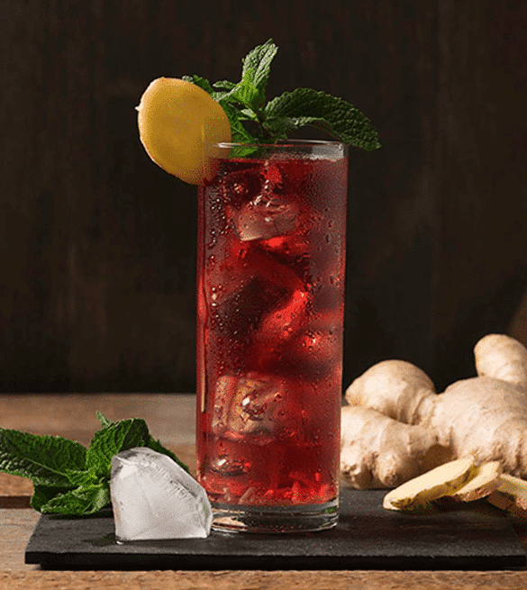 Moscow mule Canneberge Gingembre