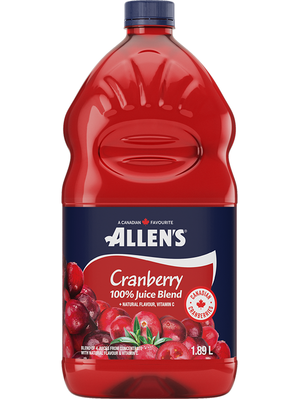 ALLEN'S                        CRANBERRY JUICE Plastic PET 1.89L