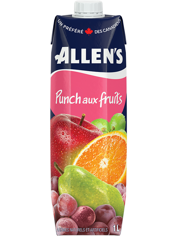 ALLEN'S COCKTAIL PUNCH AUX FRUITS Prisma Tetra 1L