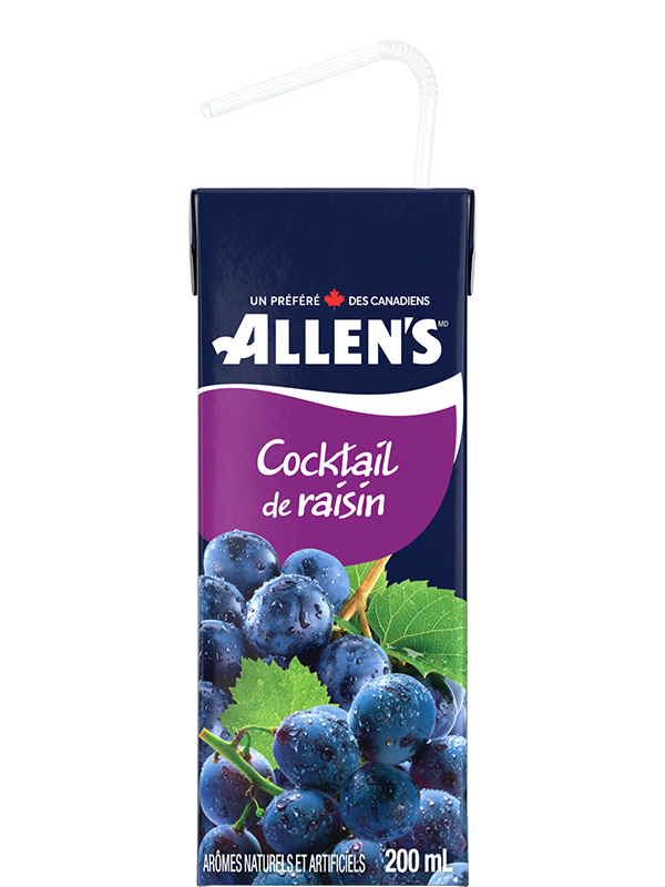 ALLEN'S COCKTAIL DE RAISIN Tetra 200mL