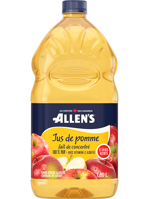 ALLEN'S JUS DE POMME DOUX  Plastique PET 1.89L
